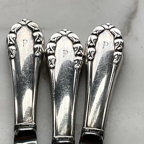 Georg Jensen Frank Cobb Sterling Silver Knives marked